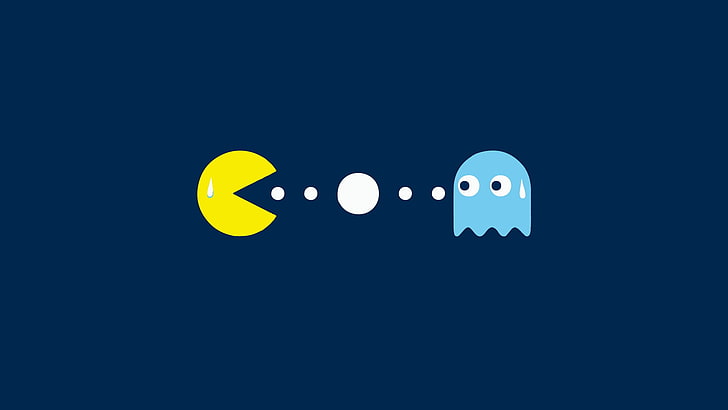 Pac-man illustration, Pacman, HD wallpaper