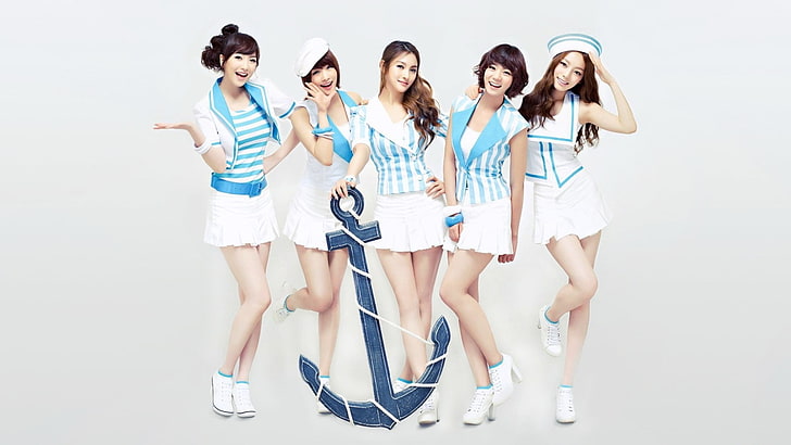 Groupe de filles K-Pop, Kara, K-pop, coréen, Fond d'écran HD