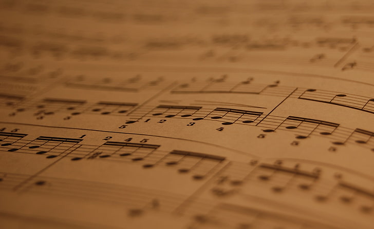 Musical Score, musical sheet photo, Music, Musical, Score, HD wallpaper