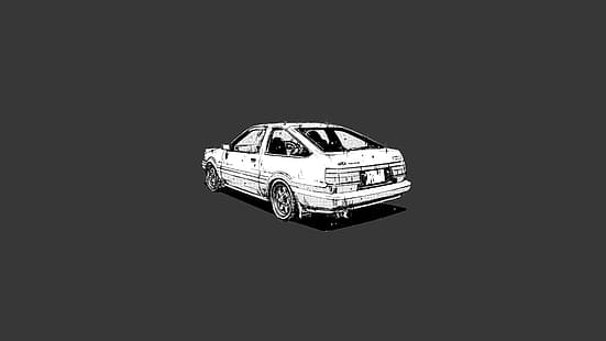 Initiale D, Toyota AE86, HD-Hintergrundbild HD wallpaper