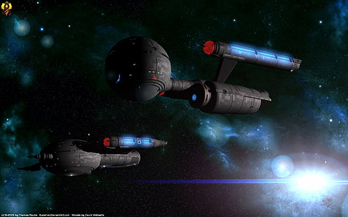 Star Trek, Star Trek: Enterprise, Guerra Romulana, Nave Estelar, HD papel de parede HD wallpaper
