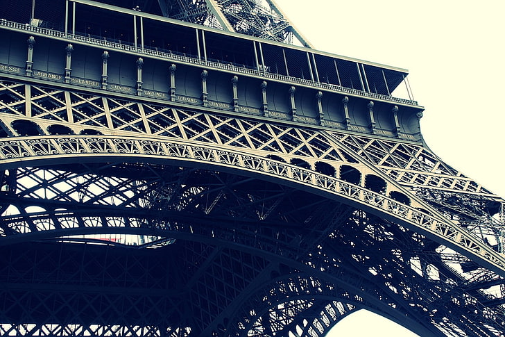 غوستاف إيفل ، برج إيفل ، باريس ، الهندسة المعمارية، خلفية HD