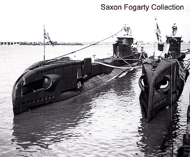 черно-бяло ремарке за лодка, подводница, превозно средство, военно, реколта, монохромен, HD тапет HD wallpaper