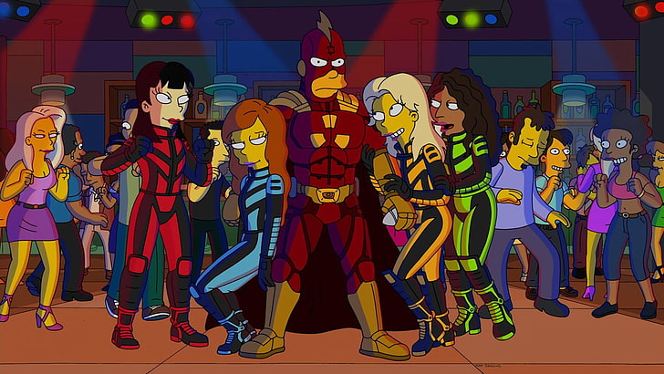 Captura de pantalla de The Simpson, The Simpsons, Radioactive Man, Fondo de pantalla HD