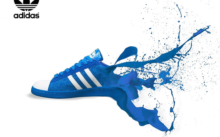 Adidas, Shoes, Sneakers, Sport, Brand, HD wallpaper