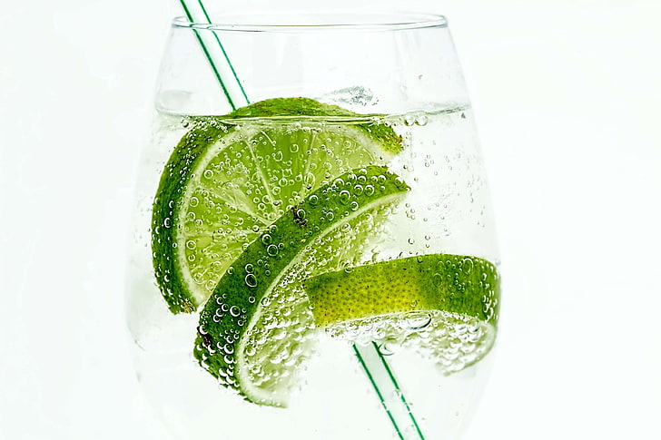 alcohol, bar, beverage, citrus, club soda, cocktail, cold, cool, drink, gin, glass, ice, juice, juicy, lemon, lime, liquor, party, refreshing, refreshment, sour, sparkling, straw, summer, tasty, thirst, water, HD wallpaper