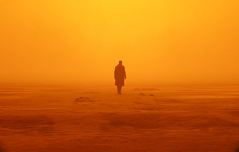 Blade Runner 2049, film, pria, aktor, Ryan Gosling, Petugas K, Wallpaper HD HD wallpaper