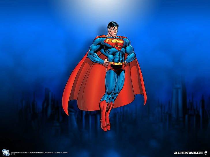 Superman HD, comics, superman, HD wallpaper