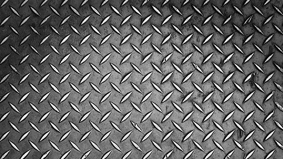 grey steel panel, pattern, HD wallpaper HD wallpaper