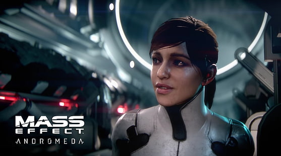 Mass Effect Andromeda, Mass Effect: Andromeda, Mass Effect, Ryder, video games, Sara Ryder, HD wallpaper HD wallpaper