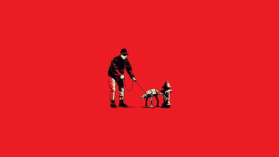 abstract star wars banksy solid simplistic simple 1920x1080  Video Games Star Wars HD Art , Abstract, Star Wars, HD wallpaper HD wallpaper