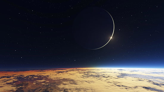 Schöne Mond-Tapete, HD-Hintergrundbild HD wallpaper