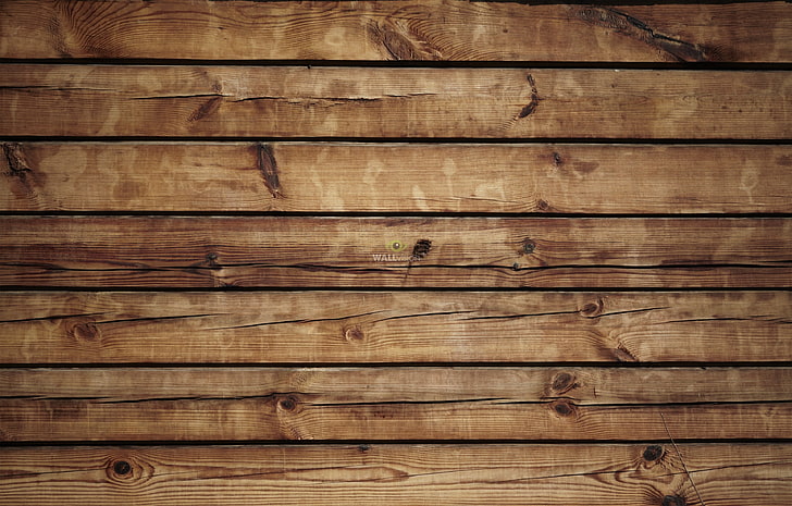 brown wooden planks, wood, wall, watermarked, wood panels, wooden surface, simple, HD wallpaper