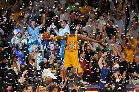 Los Angeles Lakers Kobe Bryant, NBA, basketball, Kobe Bryant, Los Angeles, Los Angeles Lakers, HD wallpaper HD wallpaper