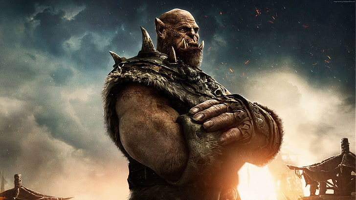 Warcraft, ork, Best Movies of 2016, HD wallpaper