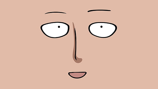 Илюстрация на Сайтама, Аниме, Човек с един удар, Сайтама (Човек с един удар), HD тапет HD wallpaper
