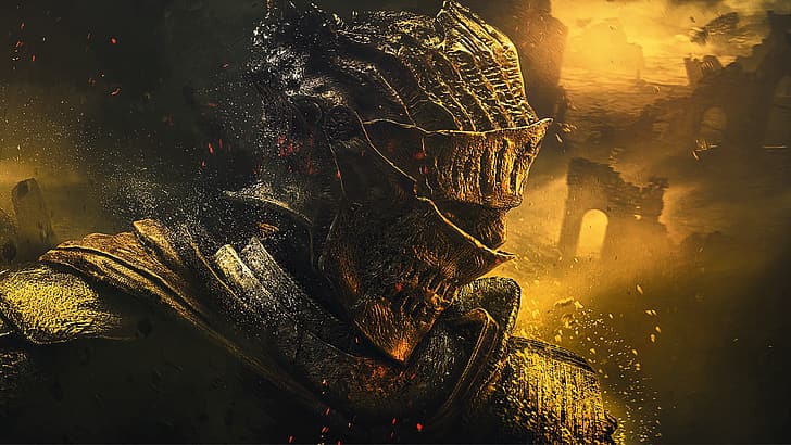 Dark Souls III, 4K, dark souls 3, Dark Souls, Soul of Cinder, From Software, HD wallpaper