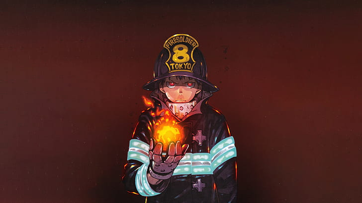 Anime, Fire Force, Enen No Shouboutai, HD wallpaper