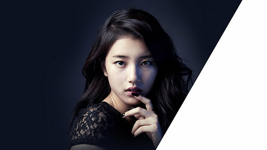Penyanyi, Bae Suzy, Asia, Rambut Hitam, Mata Coklat, K-Pop, Korea, Penyanyi, Wanita, Wallpaper HD HD wallpaper