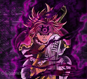 Anime, The Seven Deadly Sins, Elizabeth Liones, Meliodas (The Seven Deadly Sins), HD wallpaper HD wallpaper