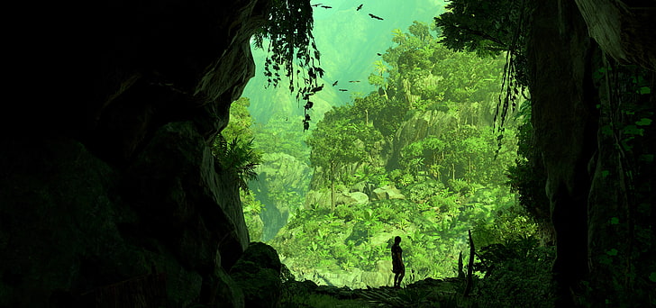 video games, Shadow of the Tomb Raider, screen shot, landscape, jungle, HD wallpaper