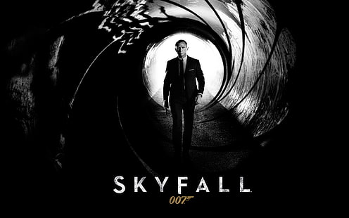 Film Skyfall 2012, poster skyfall 007, film, 2012, skyfall, Wallpaper HD HD wallpaper