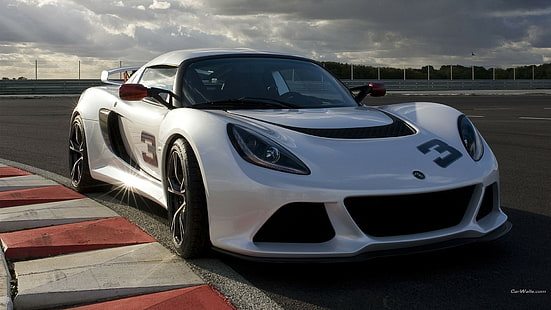 Lotus Exige, Lotus, tory wyścigowe, samochód, pojazd, Tapety HD HD wallpaper