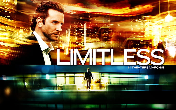 Limitless Movie, limitless movie poster, coper, bradley, film, poster, HD wallpaper