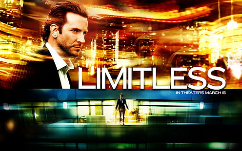 Limitless Movie, limitless movie poster, coper, bradley, film, poster, HD tapet HD wallpaper