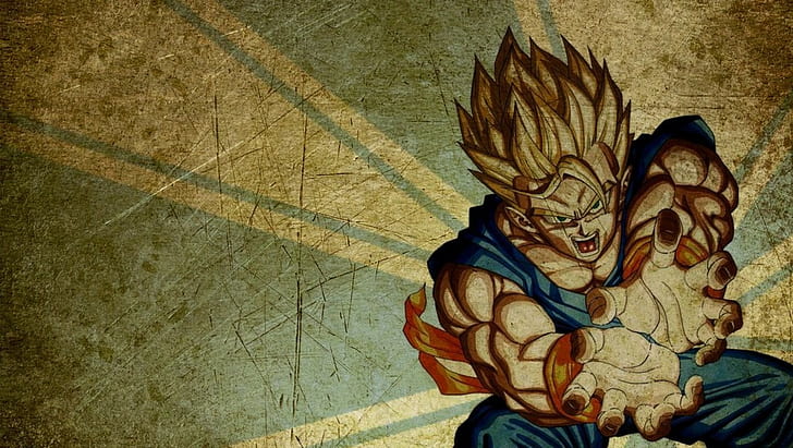 Son Gohan-Illustration, Son Goku, Dragon Ball, HD-Hintergrundbild
