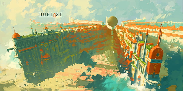 Duelast тапет, концептуално изкуство, произведения на изкуството, дигитално изкуство, видео игри, Duelyst, Антон Фадеев, HD тапет HD wallpaper