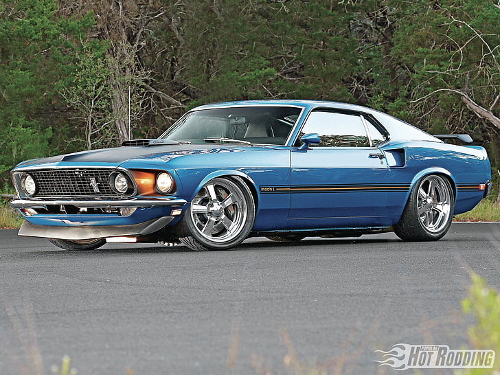 Ford, Ford Mustang Mach 1, Classic Car, Fastback, Hot Rod, Muscle Car, HD wallpaper