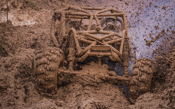 차량, 먼지, 진흙, HD 배경 화면
