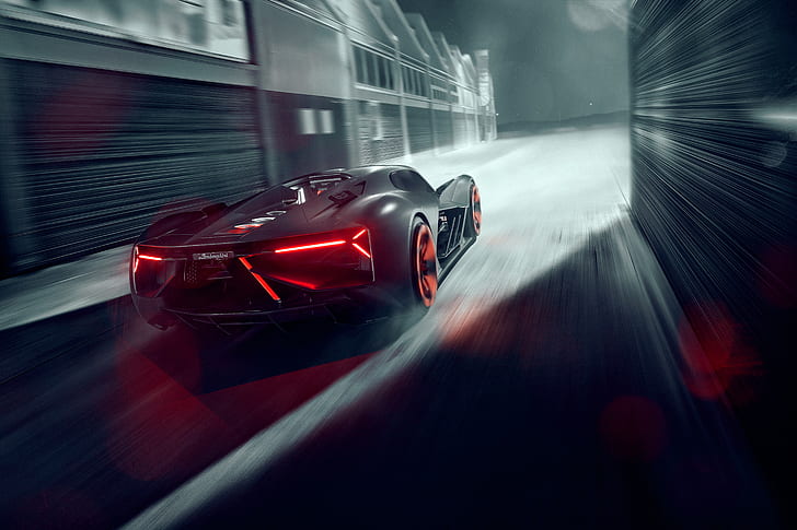 Lamborghini Terzo Millennio, 2019, 5K, HD-Hintergrundbild