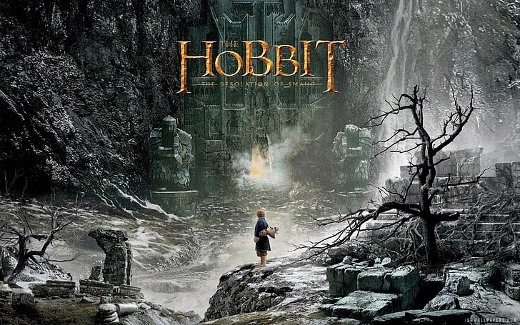 The Hobbit 2-The Desolation of Smaug Movie HD Wall .., The Hobbit wallpaper, HD тапет