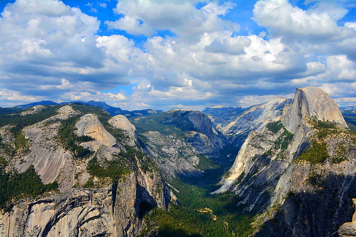 apple, 4k, OSX, forest, 8k, mountains, Yosemite, 5k, HD wallpaper