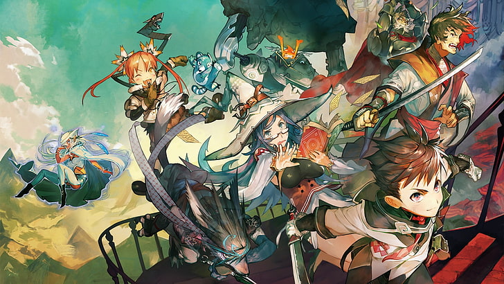 RPG, anime, HD wallpaper