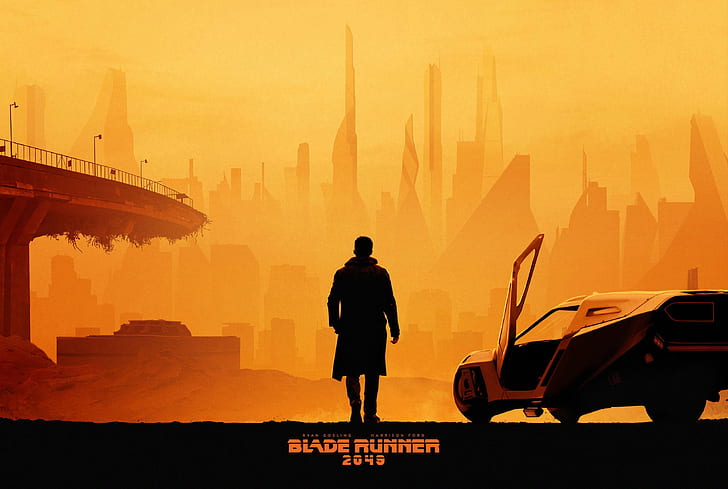 Film, Blade Runner 2049, Voiture, Ville, Rick Deckard, Fond d'écran HD
