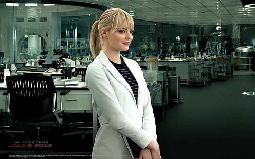 Emma Stone als Gwen Stacy, Emma, ​​Stone, Gwen, Stacy, HD-Hintergrundbild HD wallpaper