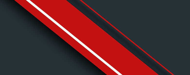 Röda ränder, grå och röd digital tapet, Aero, Vektorkonst, mönster, svart, vit, röd, linje, edo, ränder, linjer, HD tapet HD wallpaper