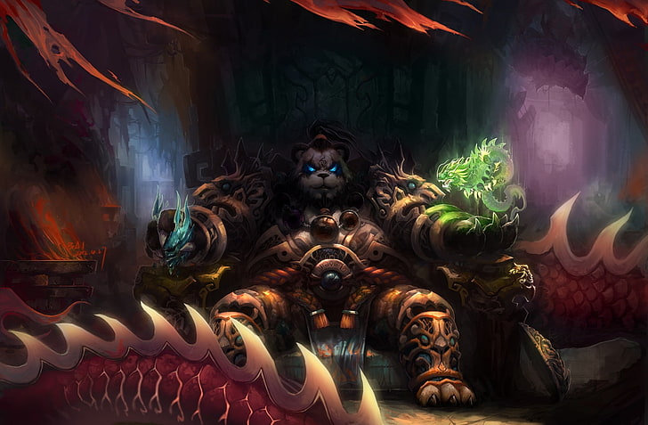 World of Warcraft, фен изкуство, HD тапет