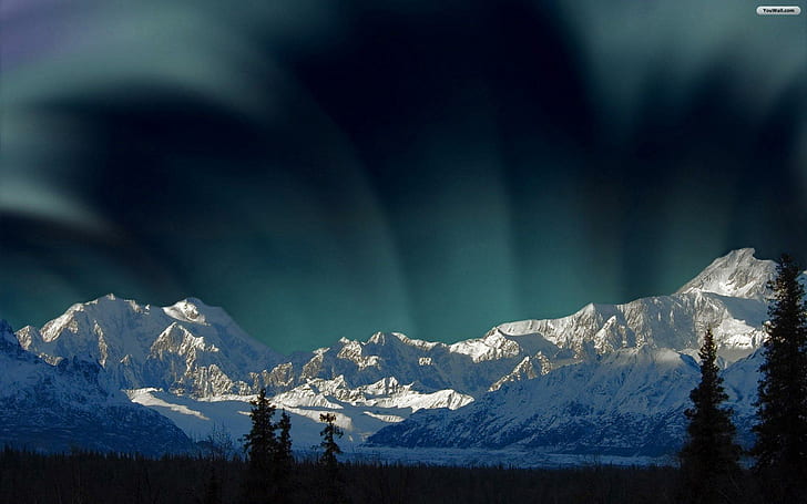 Das Nordlicht, Aurora Borealis, Aurora Borealis, das Nordlicht, Alaska, Aurora, Natur und Landschaften, HD-Hintergrundbild