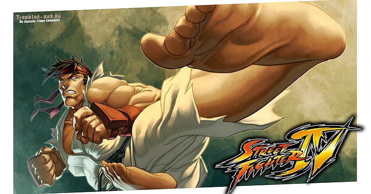 video games street fighter ryu street fighter iv, HD wallpaper