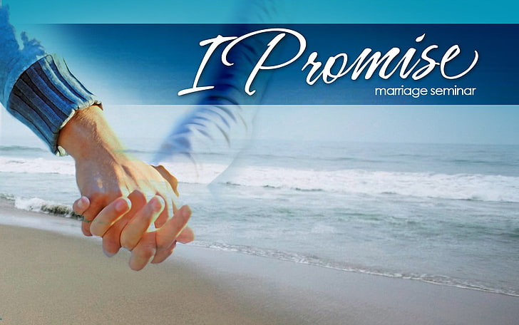 Promise, i promise poster, Love, , beach, couple, promise, HD wallpaper