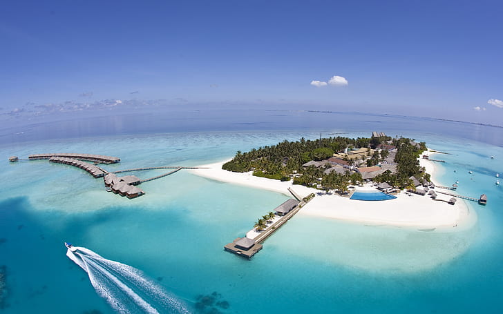 Malediven Seychellen-Insel, Malediven, Insel, HD-Hintergrundbild