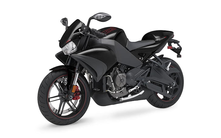 мотоциклет, черен, buell xb12r, HD тапет
