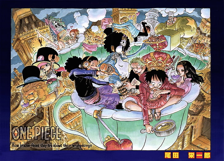 One Piece Artwork, One Piece, Anime, HD-Hintergrundbild