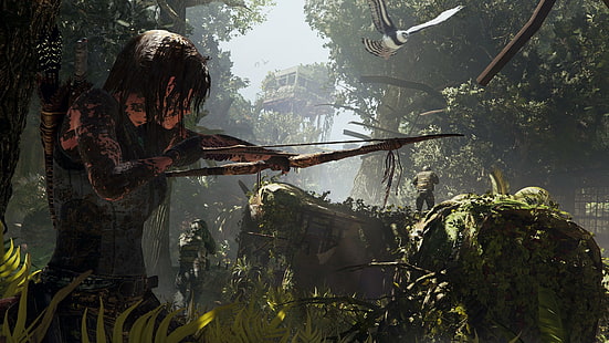 Tomb Raider, Shadow of the Tomb Raider, Lara Croft, Sfondo HD HD wallpaper