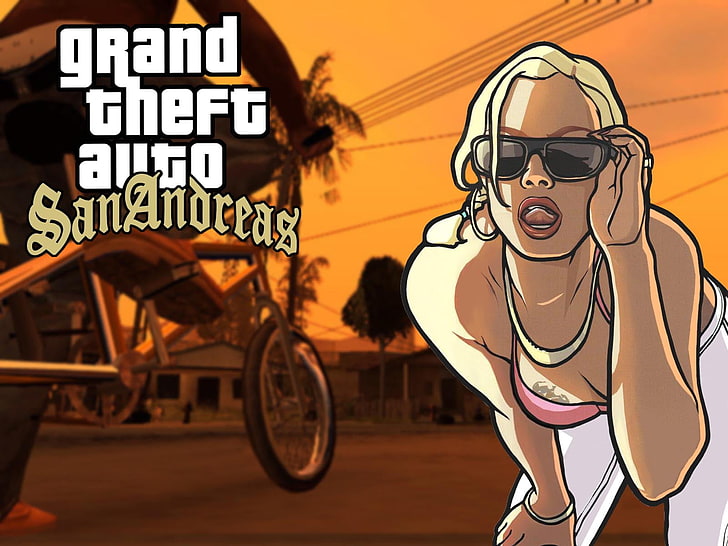 Grand Theft Auto San Andreas, тапет Grand Theft Auto San Andreas, игри, Grand Theft Auto, HD тапет