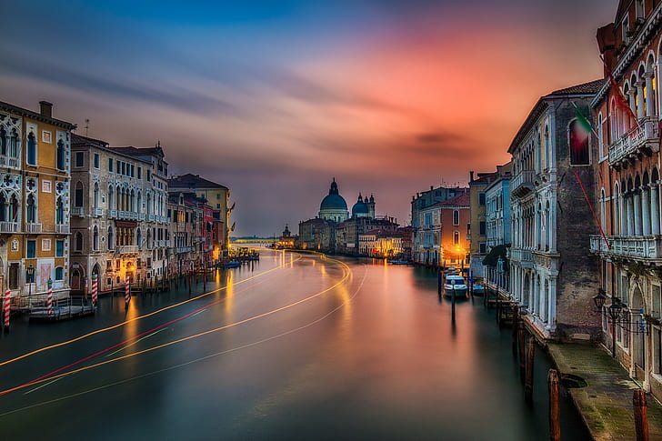 фотография, пейзаж, Венеция, Италия, HD тапет